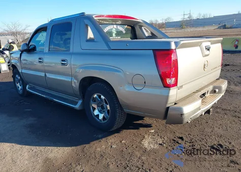 2002 Cadillac Escalade Ext Standard z USA, uszkodzony, nr VIN 3GYEK63N92G241963
